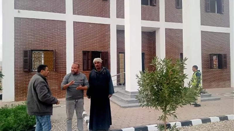 استلام مجمع الخدمات الزراعية بأبومناع غرب