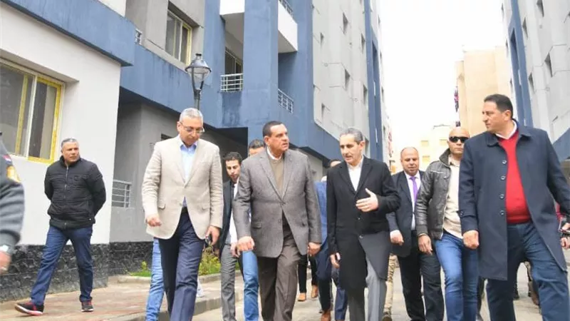 آمنة ورحمي يتفقدان مشاريع الإسكان والمنطقة اللوجيستية