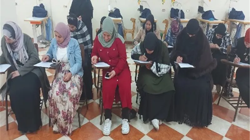 القوى العاملة: دورات للشباب على التفصيل والحاسب الآلي بالدقهلية