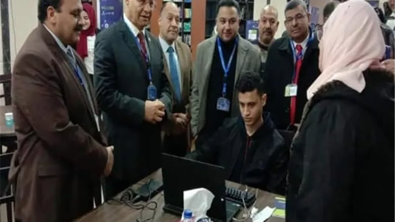 رئيس جامعة بنها يشهد فعاليات اليوم الأول لهاكاثون الحكومة الذكية