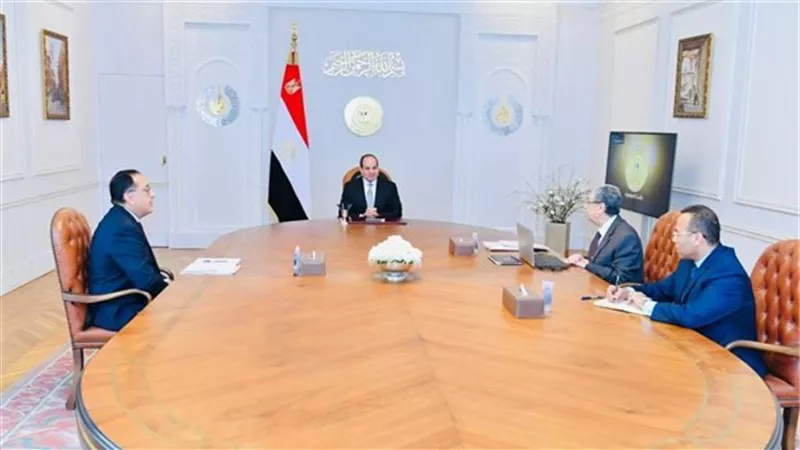 الرئيس السيسي يكلف بمواصلة تعزيز مشروعات الهيدروجين الأخضر