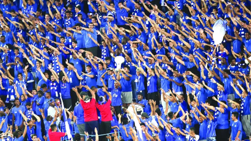 جماهير المغرب تملأ ملعب مباراة الهلال السعودى وريال مدريد..فيديو