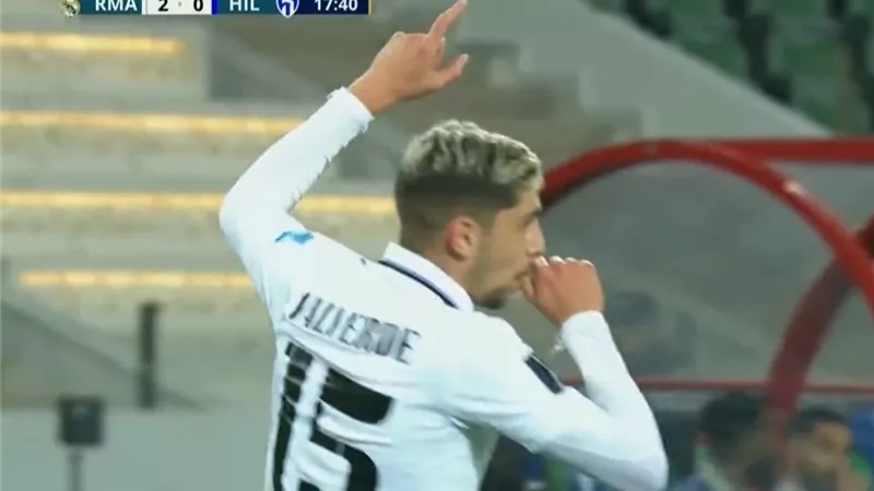 فالفيردي يضيف الهدف الثانى للريال أمام الهلال بمونديال الأندية