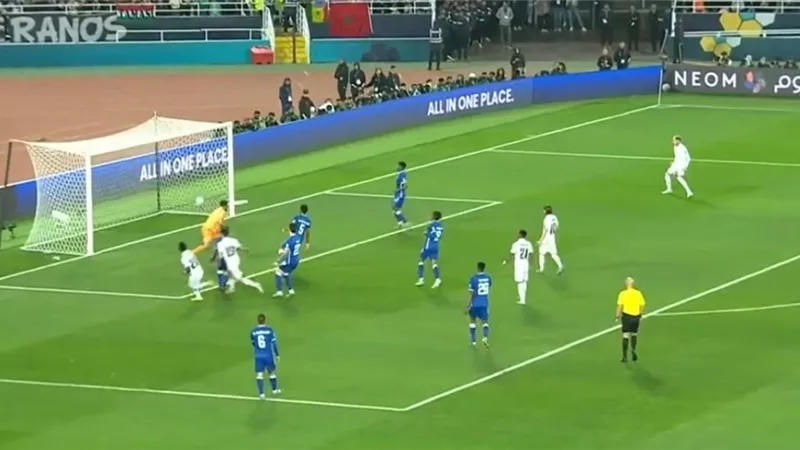 فينيسيوس جونيور يحرز الهدف الخامس لريال مدريد..فيديو