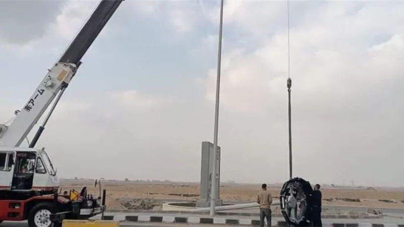 جهاز مدينة العبور يستكمل أعمال التطوير بعدة مناطق.. صور