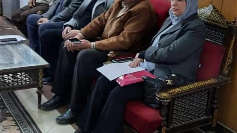 اجتماع لمديري الإدارات الزراعية ببنى سويف