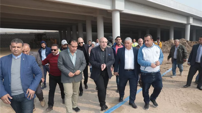 وكيل وزارة النقل: محاور وكبارى شرايين للتنميه ببنى سويف