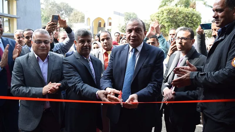 افتتاح مقر كلية الخدمه الاجتماعية بجامعة بنى سويف