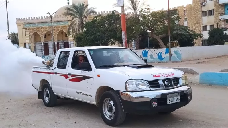 خطة لمكافحة البعوض والذباب بقصاصين الإسماعيلية