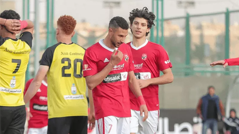 أهلي ٢٠٠١ يفوز على المقاولون العرب بثنائية في دوري الجمهورية