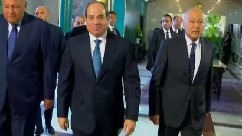 وصول الرئيس السيسي لمقر انعقاد مؤتمر دعم القدس