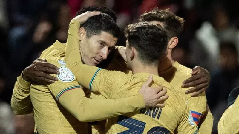 الدوري الإسباني.. برشلونة يتقدم على فياريال بهدف فى الشوط الأول