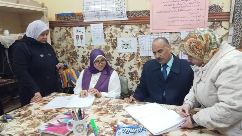 الفولي.. متابعات دورية لمتابعة سير العملية التعليمية بالمنوفية