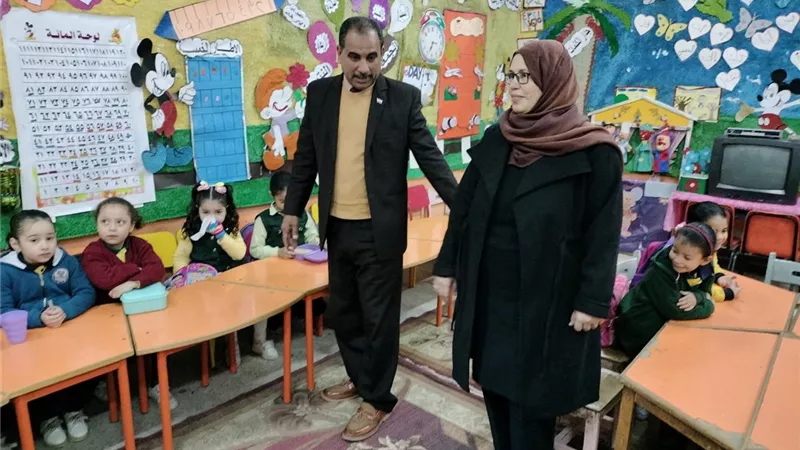 مدير تعليم الخانكة يطالب بضرورة تسجيل الغياب اليومي