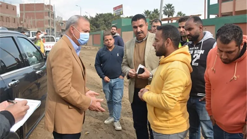 محافظ القليوبية يتابع مشروعات