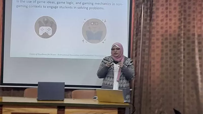 جامعة بني سويف تنظم تدريب 