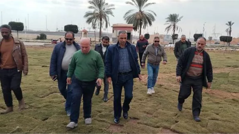 رئيس جهاز بدر يكشف عن أحدث مشروعات الزراعة والطرق والكهرباء.. صور