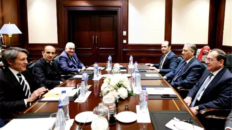 وزيرالبترول يبحث مع 