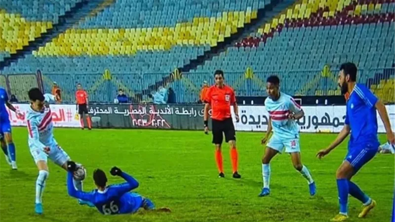 إبراهيم نور الدين بعد أزمة ركلة جزاء سموحة: عيد حب سعيد