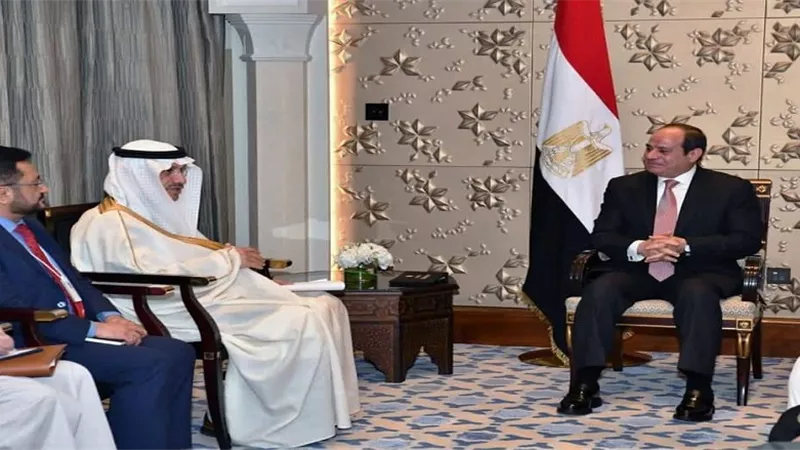 السيسي يبحث مع رئيس البنك الإسلامي للتنمية التعاون في القطاعات الاقتصادية والاجتماعية بمصر