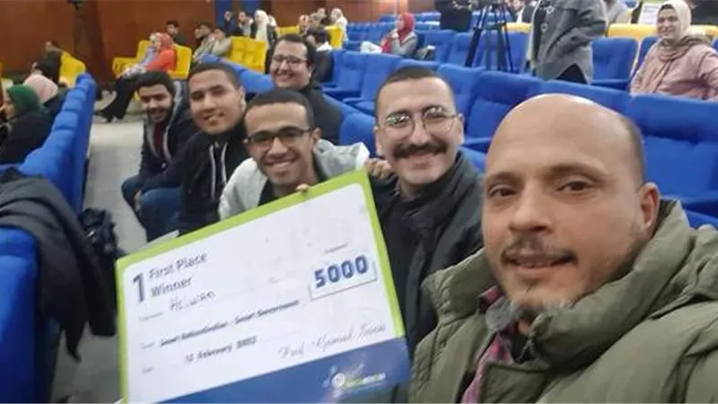 جامعة حلوان تحصد المركز الأول فى هاكاثون الحكومة الذكية..بالأسماء