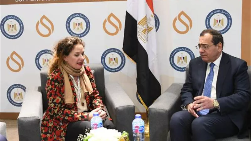 وزير البترول يبحث مع ديسفا اليونانية زيادة التعاون في صناعة الغاز