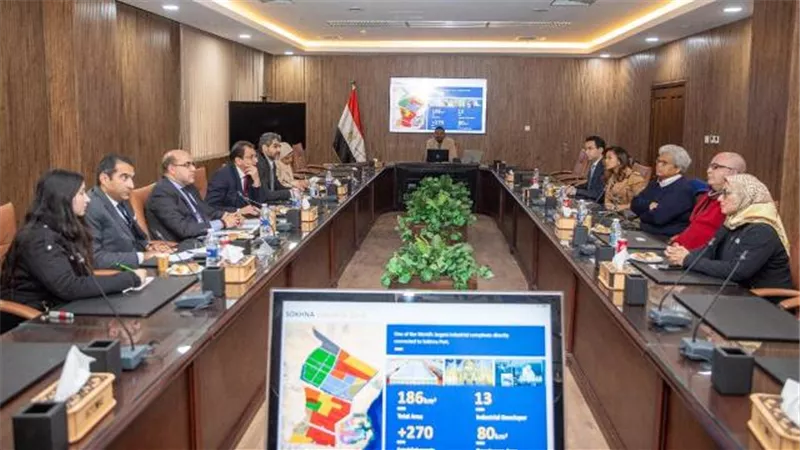 المنطقة الاقتصادية لقناة السويس تستقبل وفد Sime Darby الماليزية