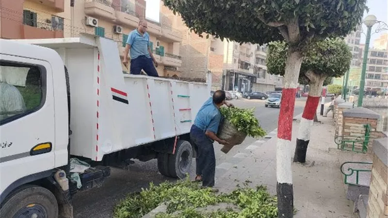 حملات نظافة وتجميل وإنارة بمراكز ومدن الشرقية