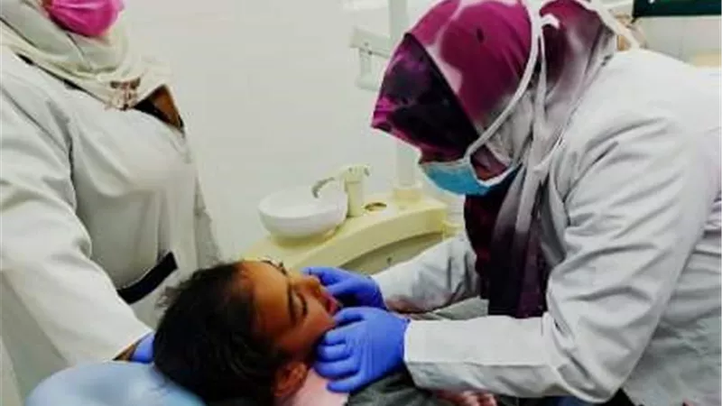 : الكشف الطبي وصرف العلاج بالمجان لـ2103مواطنا بقرية مبارك