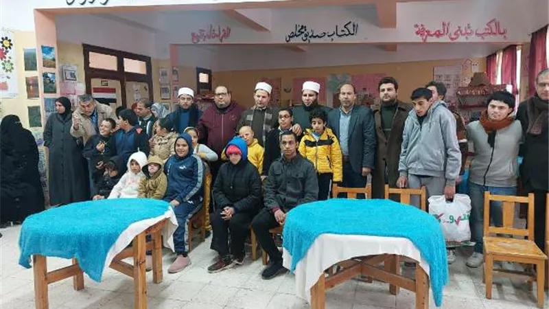 قافلة مجمع البحوث الإسلامية تواصل نشاطها بكفر الشيخ