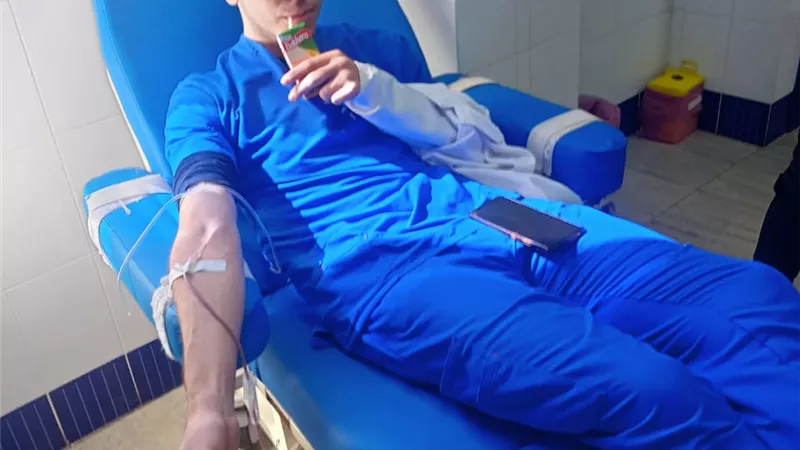 تجميع 25 قربه دم خلال يومين لمرضى المناطق النائية
