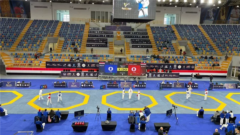 الهلالي: ”تنظيم مصر لبطولة مصر الدولية للتايكوندو متميز جدا