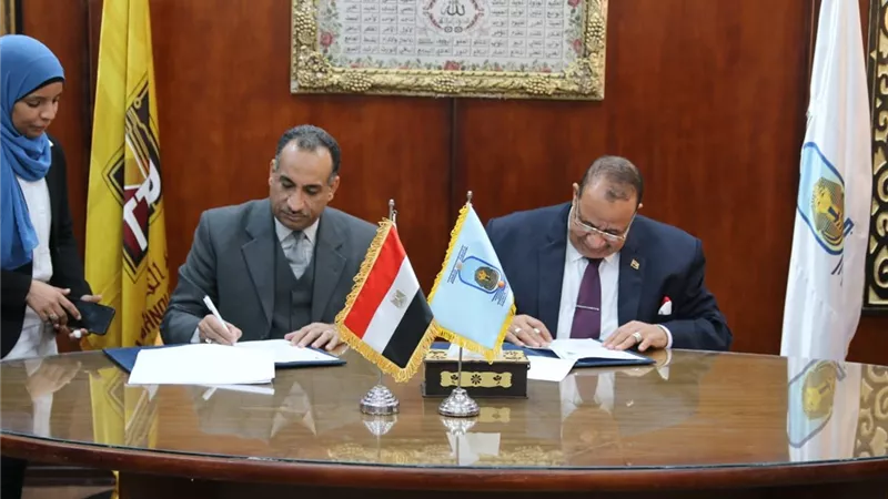 بروتوكول تعاون مشترك بين جامعتى الأقصر وطيبة التكنولوجية