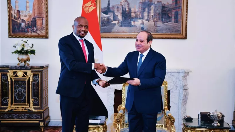 الرئيس السيسي يستقبل المبعوث الخاص لرئيس كينيا