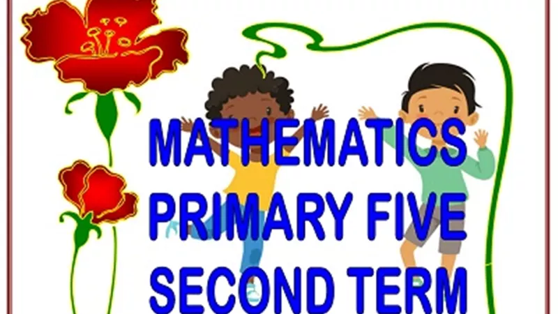 مذكرة math للصف الخامس الابتدائي ترم ثاني