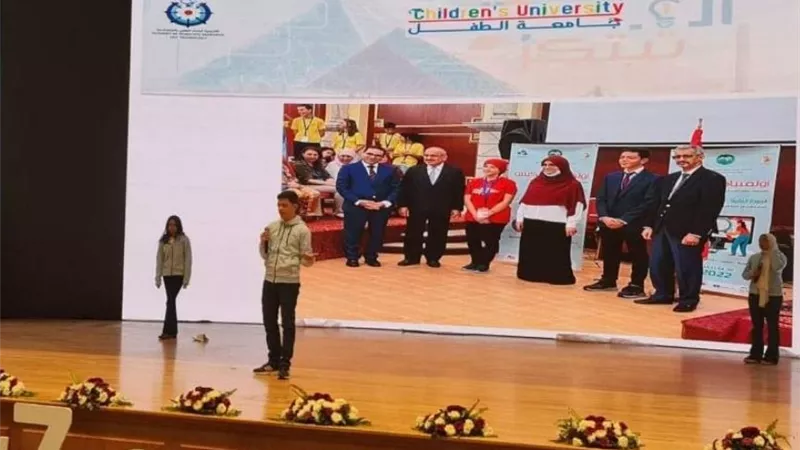 مشاركة جامعة الطفل بالزقازيق بمعرض القاهرة الدولى للابتكار