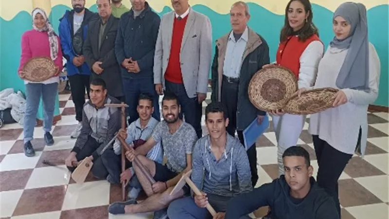 وكيل الشباب والرياضة يتابع تدريبات مركز الفنون بالقليوبية