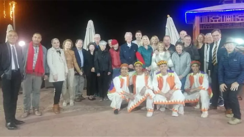 برنامج سياحي لـ 41 إنجليزياً فى زيارتهم لبنى سويف