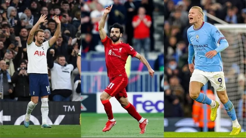 هالاند يتصدر وصلاح ضمن قائمة هدافي الدوري الإنجليزي