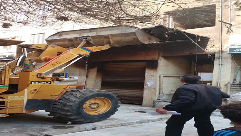 جهازالقاهرة الجديدة يواصل حملات ضبط المخالفات وإزالة التعديات