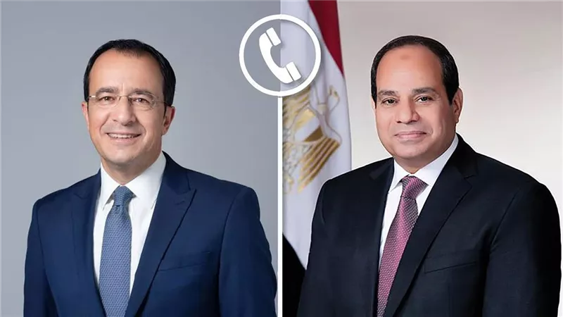 الرئيس السيسي ونظيره القبرصي يتطلعان لاستمرار تطوير وتعزيز الشراكة الإستراتيجية بين البلدين