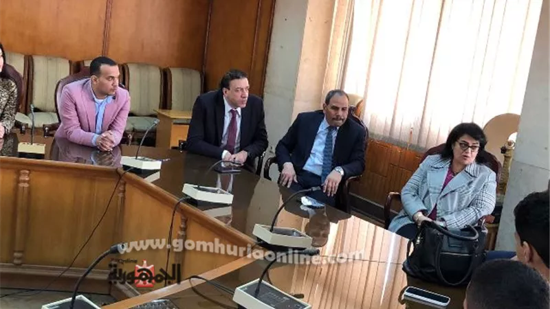 وفد برلمان شباب مصر في ضيافة جامعة المنوفية