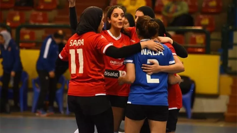 الأهلي يهزم الشمس في دوري الطائرة للسيدات