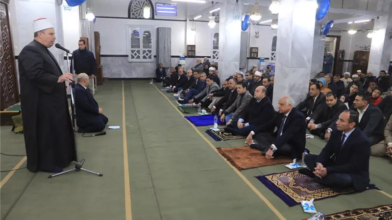 محافظ الجيزة يشهد الاحتفال بذكرى ليلة الإسراء والمعراج
