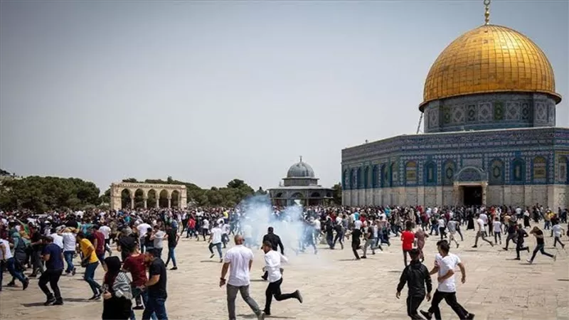 مستوطنون إسرائيليون يهاجمون فلسطينيين بوسط الخليل