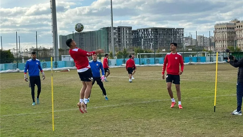 منتخب تونس للشباب يخوض مرانه الأول علي ملعب الاتحاد السكندري