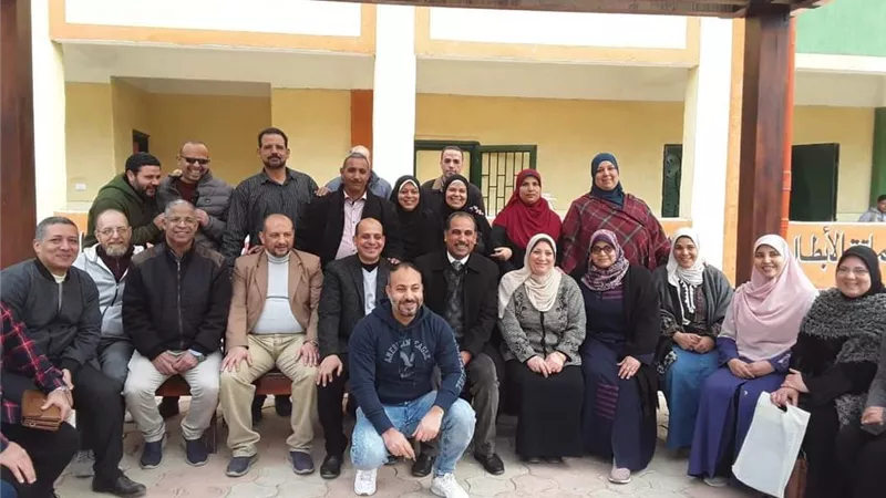 تكريم اوائل الشهاده الاعداديه بتعليم الخانكة