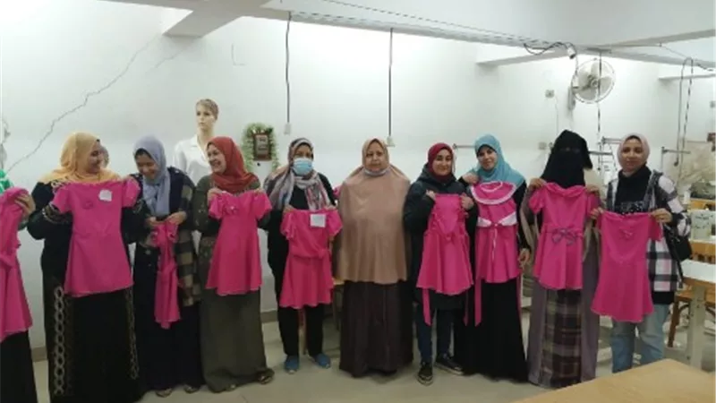 اختتام الدورةالتدريبية على مهنة التفصيل والحياكة بالغربية