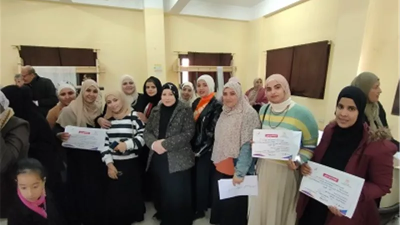 تخرج 48 متدرب دفعة 2022 بمركز أول إعداد الأسر