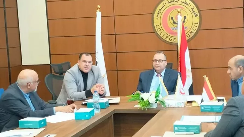 استمرار العمل للتشغيل الرسمي لمنظومة التأمين الصحي الشامل بالسويس